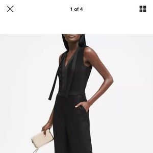 Banana Republic Tuxedo Jumpsuit Size 0